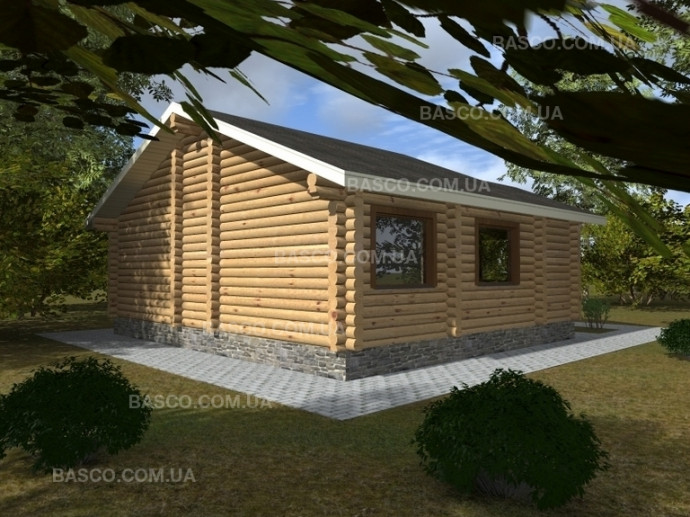 Проект деревянного дома — «Апельсин»