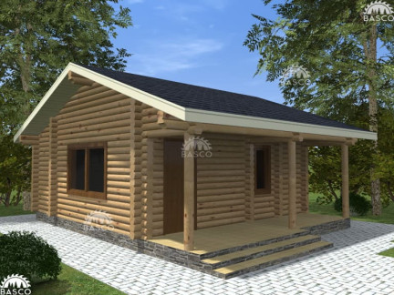 Деревянная баня — «Дубок»