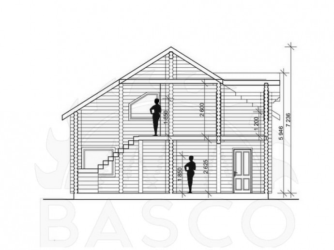 Проект деревянного дома «Боярин»